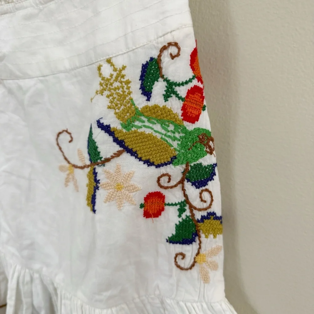 Farm Rio Embroidered Mini Skirt - Picture 2 of 8